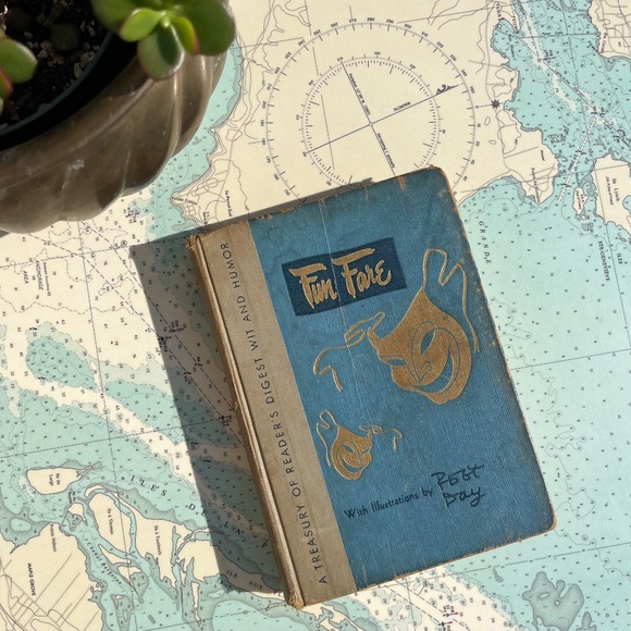 Vintage 1949 Fun Fare Treasury of Readers Digest Humor - Picture 1 of 10